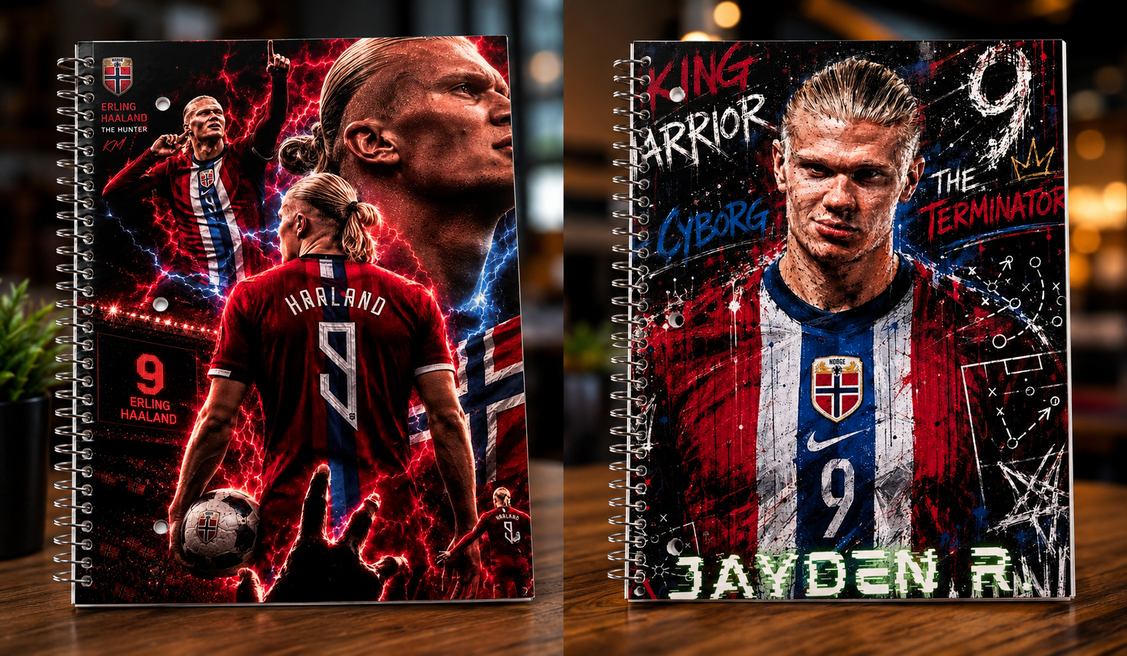 Personalized Soccer Spiral Notebook – Designed Just for You!